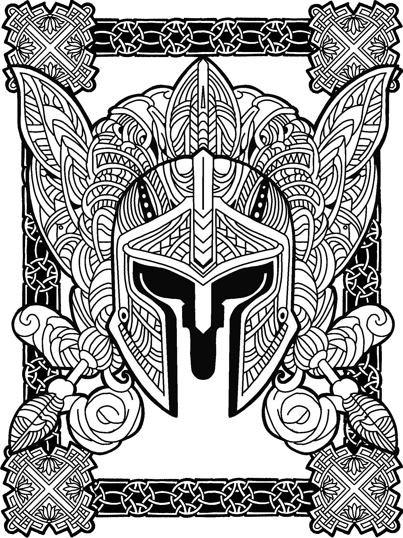 Plumed Helm