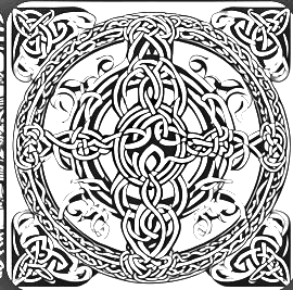 Celtic Knot Mandala No. 1