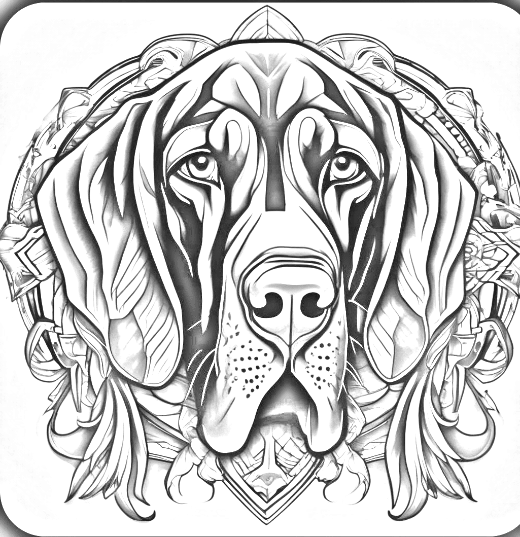 Hound & Roses No. 5