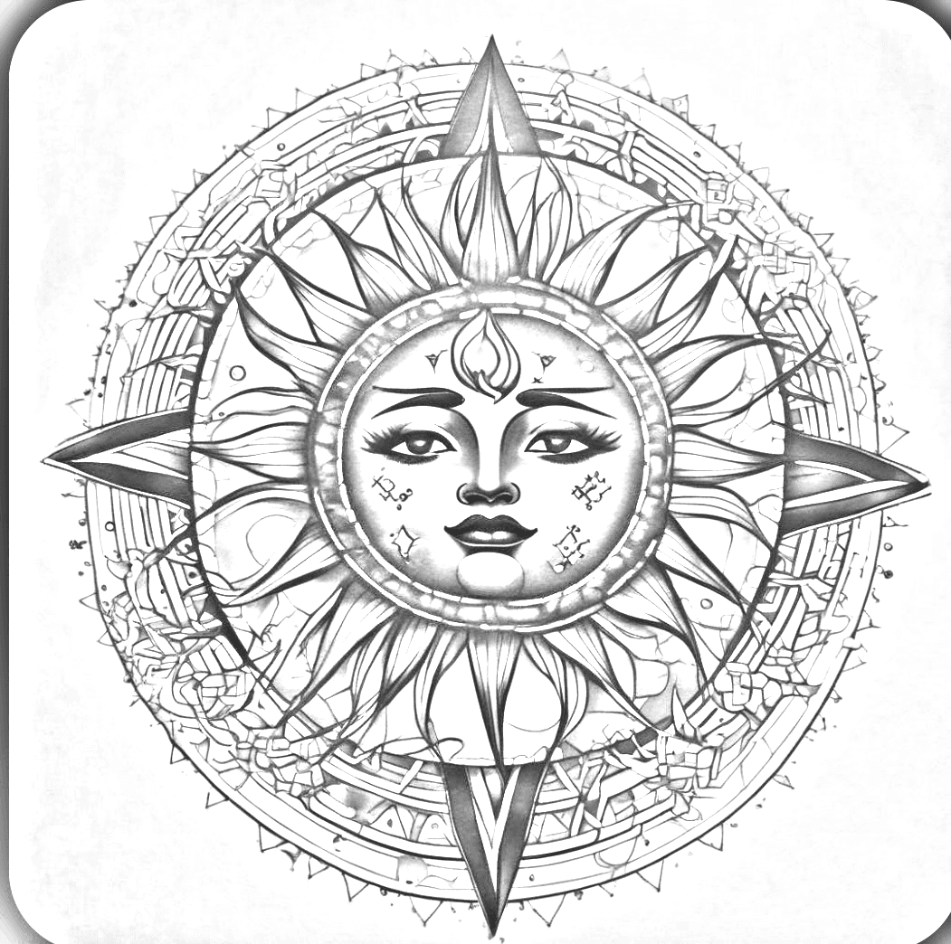 Sun Face No. 2