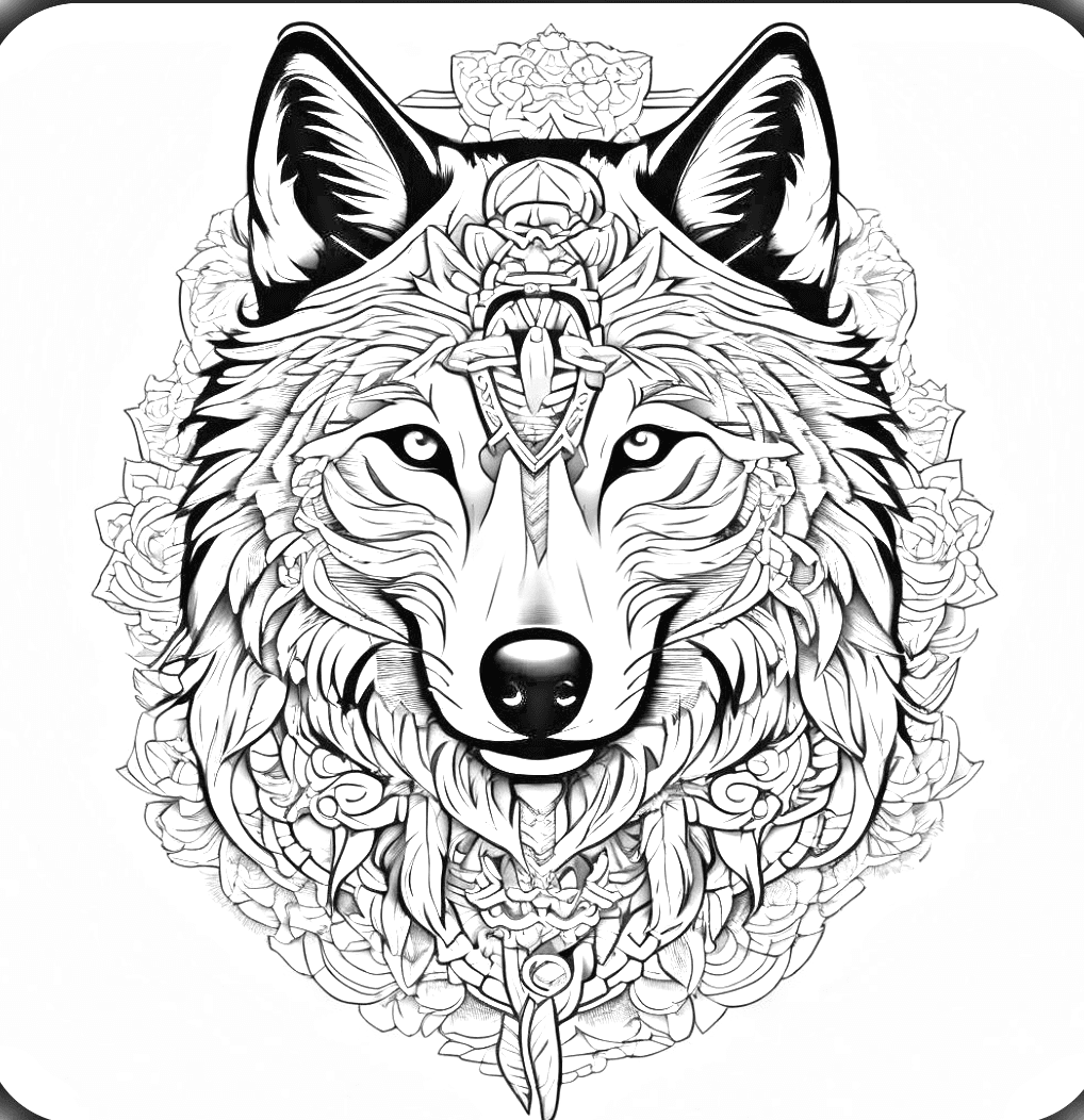 Tribal Wolf